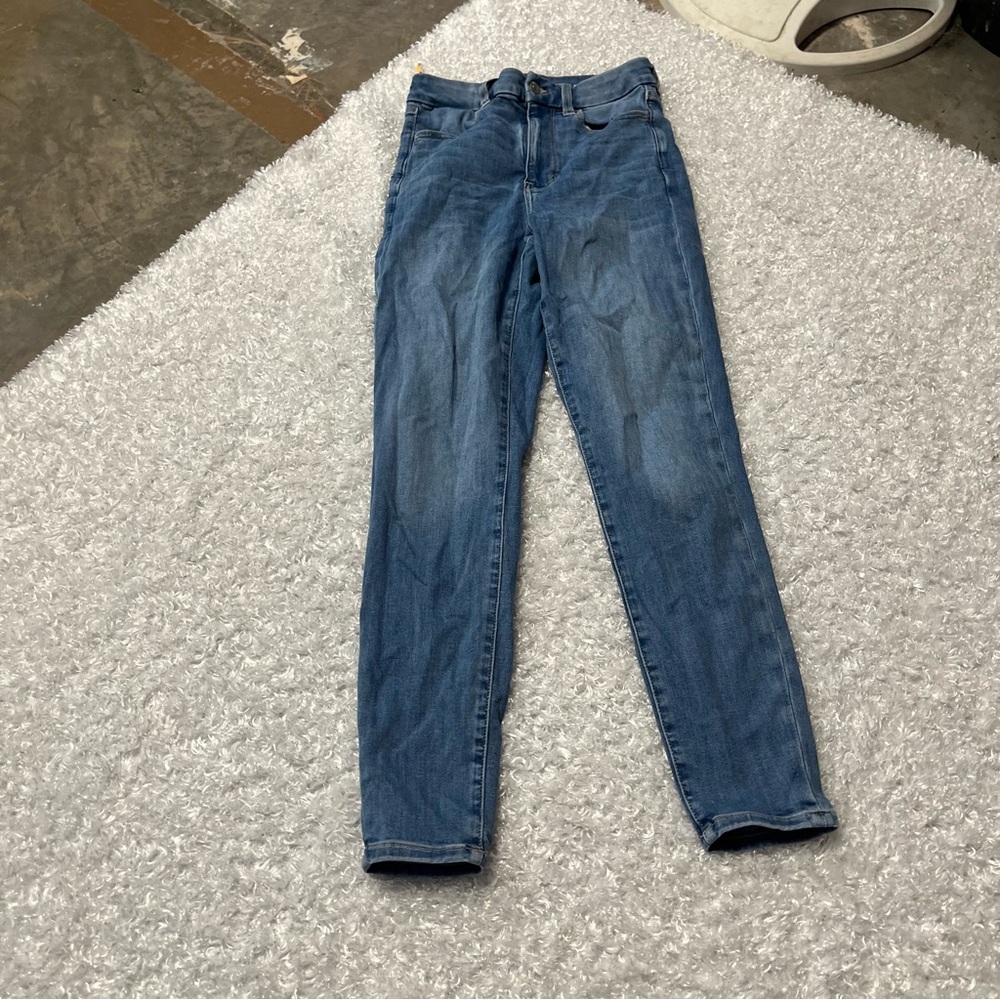 american eagle curvy super high rise jeggings